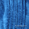 Tissu polaire corail des deux côtés